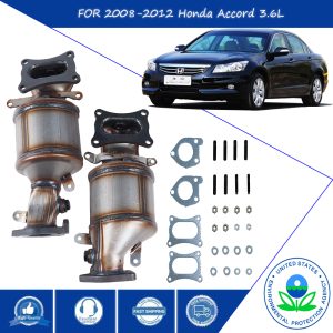 Catalytic Converter Replacement for Honda Accord 2008-2017, Pilot, Odyssey, Ridgeline, Crosstour & Acura MDX, RDX, TLX, TSX, TL, ZDX, RL, 3.5L 3.7L (EPA Compliant)