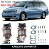 Front Exhaust Manifold Catalytic Converter for 2003-2008 Honda Odyssey Pilot Ridgeline 2003-2006 Acura MDX TL 2004-2007 Saturn Vue Left and Right