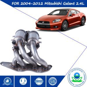 Catalytic Converter Stainless Steel Shell Fits 2004-2012 Mitsubishi Galant 2.4L Catalyst Convertor (EPA Complaint)